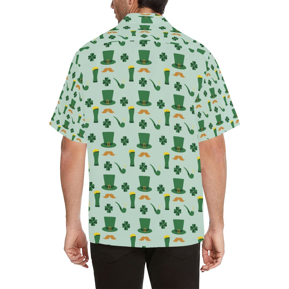 St Patricks Day Print Design LKS304 Men's Hawaiian Shirt