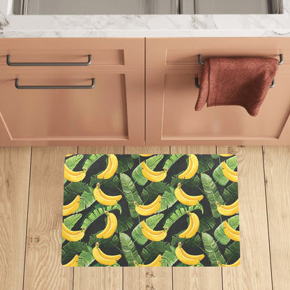 Banana Pattern Print Design BA01 Kitchen Mat