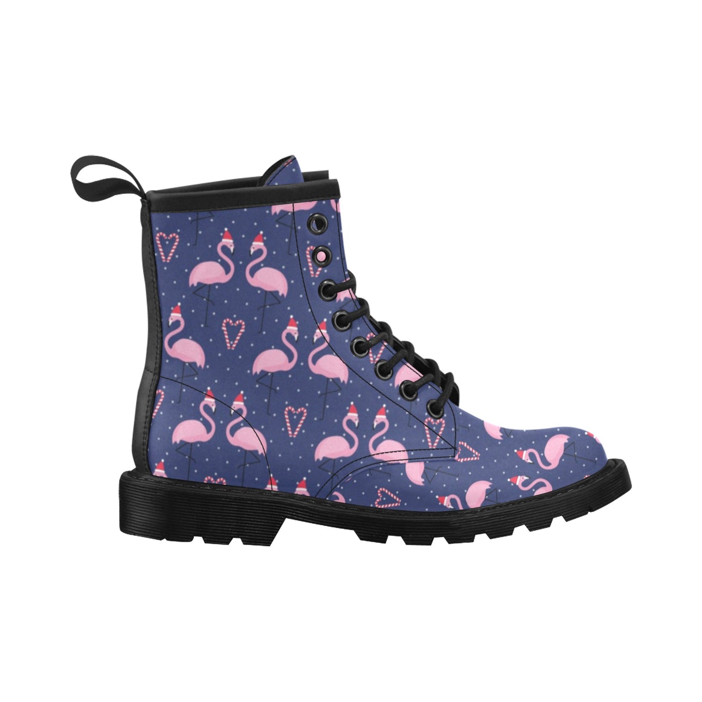 Flamingo Christmas Women's Boots