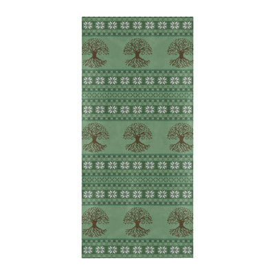 Tree Of Life Knit Style Print Design LKS301 Beach Towel 32" x 71"