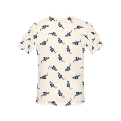 Scuba Driver Print Design LKS301 Women's  T-shirt