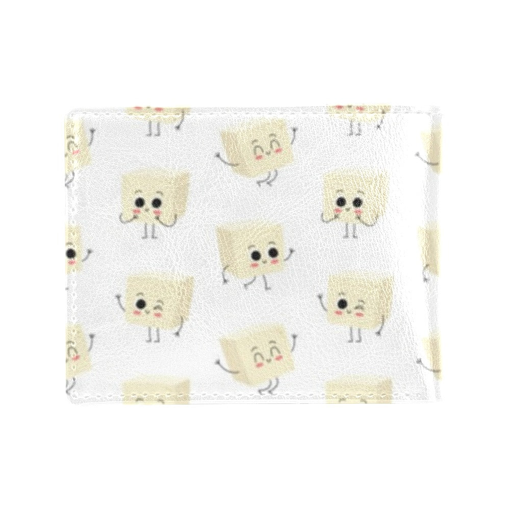 Tofu Print Design LKS301 Men's ID Card Wallet