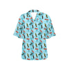 Surfboard Themed Pattern Women's Hawaiian Shirt