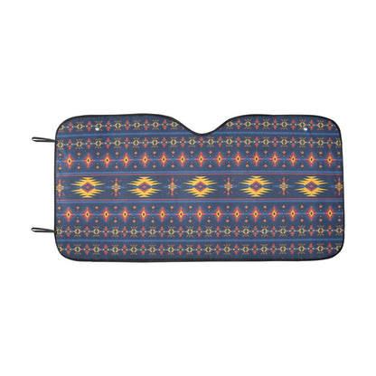 Southwest Pattern Print Design LKS306 Car front Windshield Sun Shade