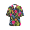 Bird Of Paradise Pattern Print Design BOP014 Women's Hawaiian Shirt