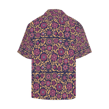 Suzani Print Design LKS303 Men's Hawaiian Shirt