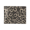 Horseshoe Print Design LKS303 Men's ID Card Wallet