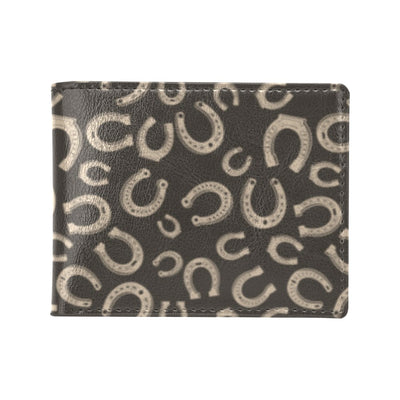 Horseshoe Print Design LKS303 Men's ID Card Wallet