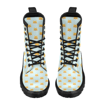 Shiba Inu Print Design LKS301 Women's Boots