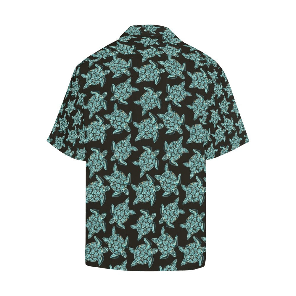 Sea Turtle Print Design LKS302 Men's Hawaiian Shirt