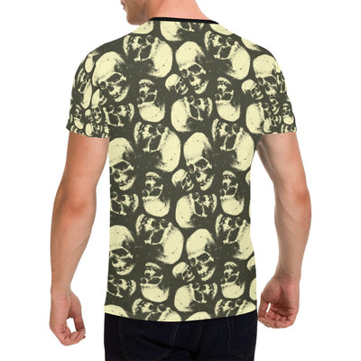 Skull Print Design LKS302 Men's All Over Print T-shirt