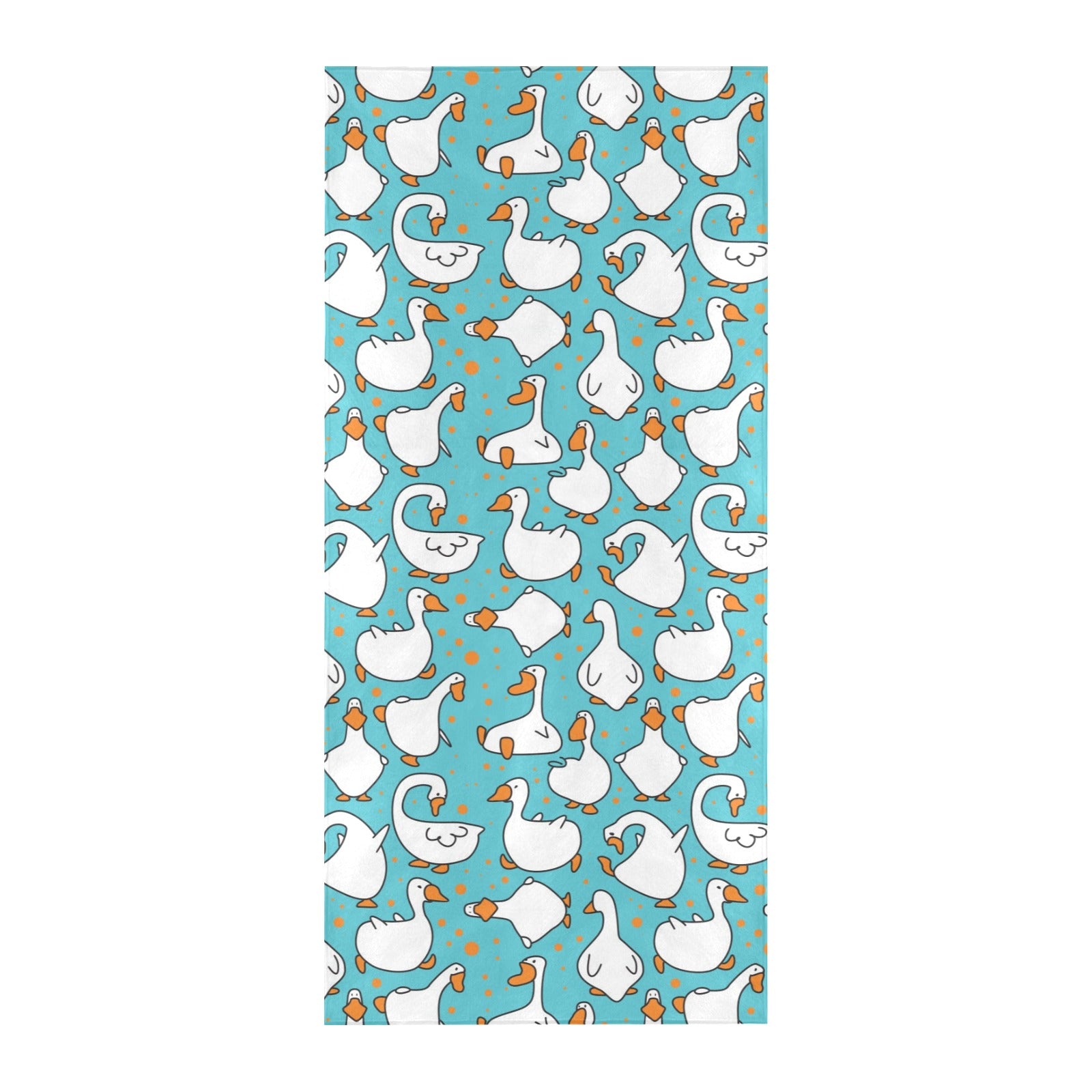 Goose Print Design LKS403 Beach Towel 32" x 71"