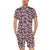 Apple blossom Pattern Print Design AB03 Men's Romper