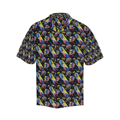 Skateboard Print Design LKS304 Men's Hawaiian Shirt