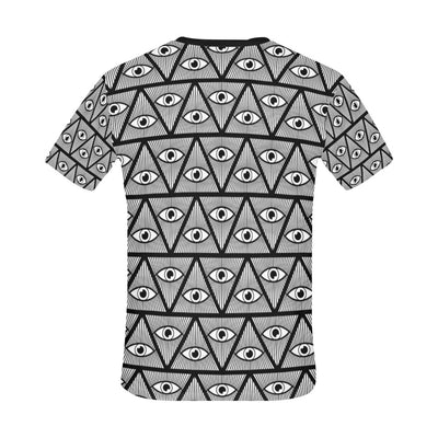 Third Eye Pattern Print Design LKS304 Men's All Over Print T-shirt