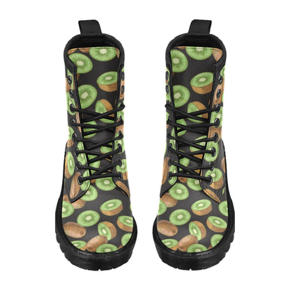 Kiwi Pattern Print Design KW03 Women's Boots
