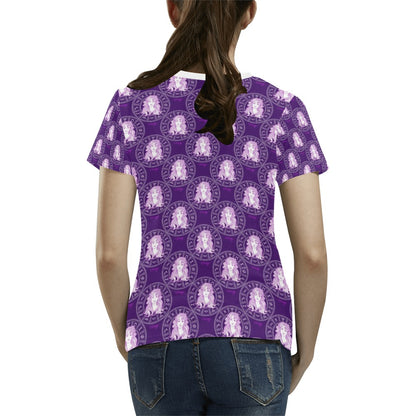 Virgo Print Design LKS301 Women's  T-shirt