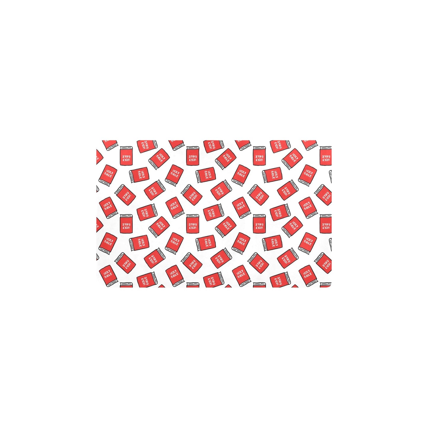 Bible Pattern Print Design 03 Kitchen Mat