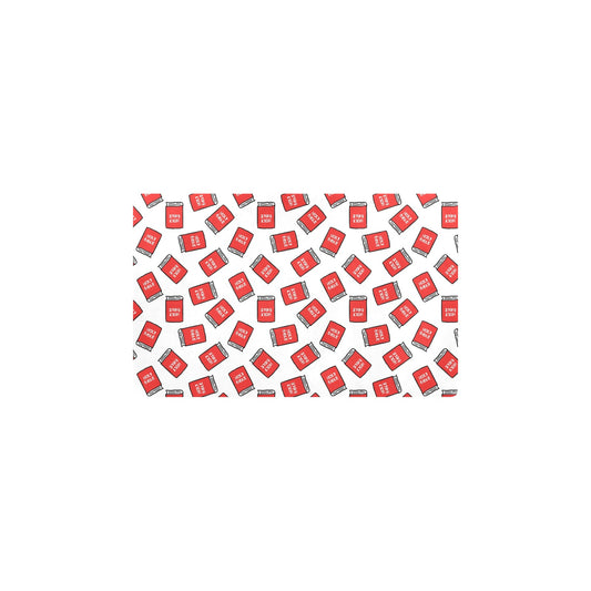 Bible Pattern Print Design 03 Kitchen Mat