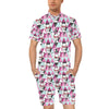 Chihuahua Cute Triangle Pattern Men's Romper