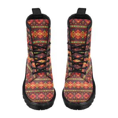 Southwest Pattern Print Design LKS309 Women's Boots