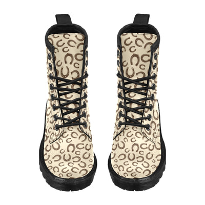 Horseshoe Print Design LKS302 Women's Boots