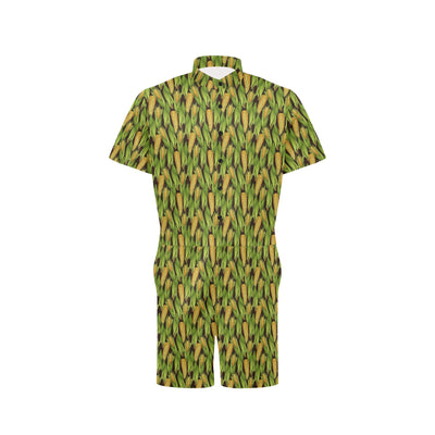 Agricultural Corn cob Print Men's Romper