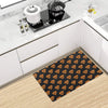 Poop Emoji Pattern Print Design A01 Kitchen Mat