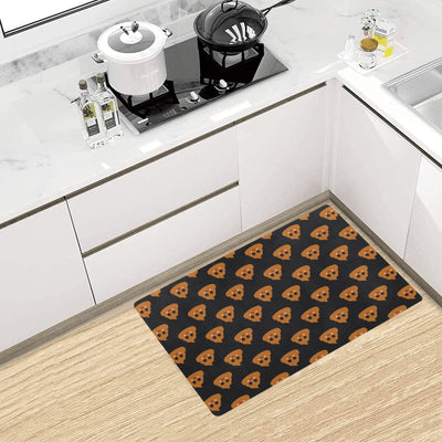 Poop Emoji Pattern Print Design A01 Kitchen Mat