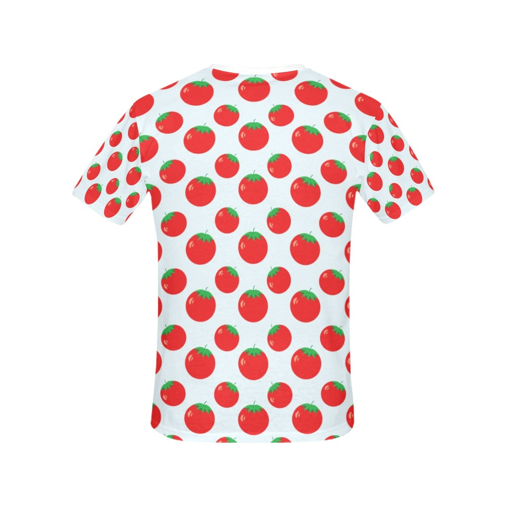 Tomato Print Design LKS307 Women's  T-shirt