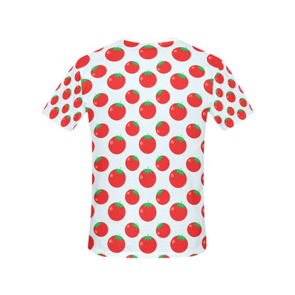 Tomato Print Design LKS307 Women's  T-shirt
