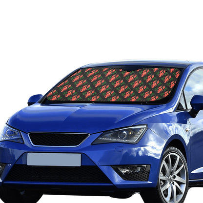 Lobster Print Design LKS403 Car front Windshield Sun Shade