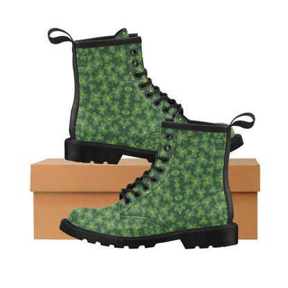 Shamrock Pattern Women's Boots