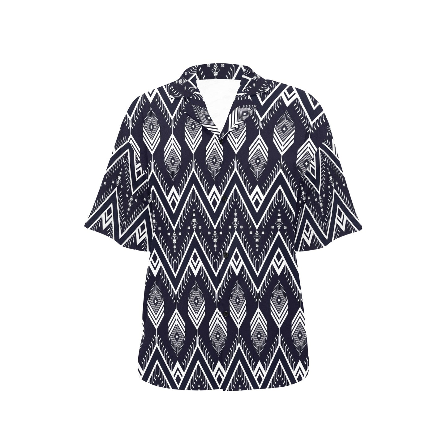 Indians Tribal Aztec Women's Hawaiian Shirt