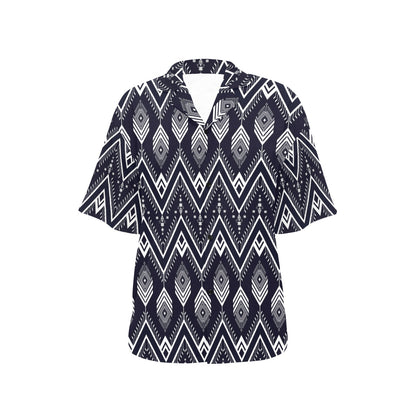 Indians Tribal Aztec Women's Hawaiian Shirt