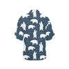 Polar Bear Pattern Print Design A02 Women's Hawaiian Shirt