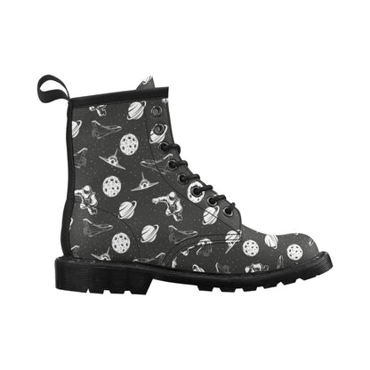 Space Astronauts Print Women's Boots