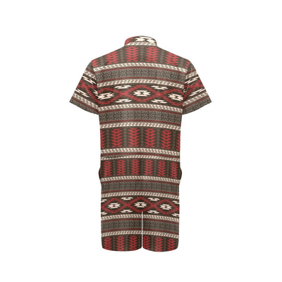 Native Pattern Print Design A03 Men's Romper