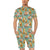 Fox Autumn leaves Themed Men's Romper