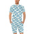 Wave Japan Style Print Design LKS304 Men's Romper