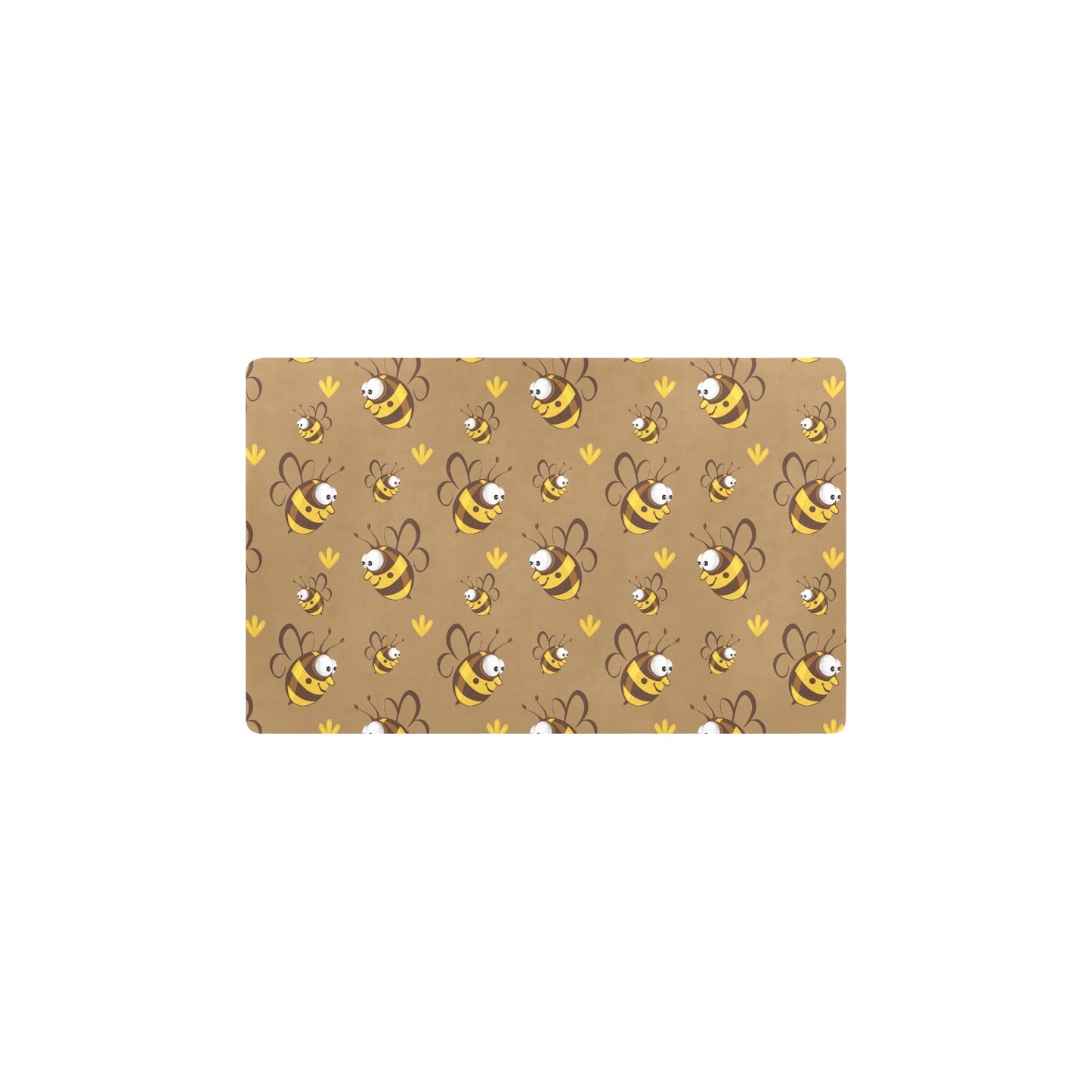 Bee Pattern Print Design BEE09 Kitchen Mat