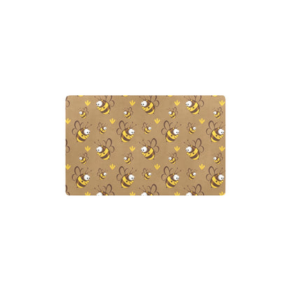 Bee Pattern Print Design BEE09 Kitchen Mat