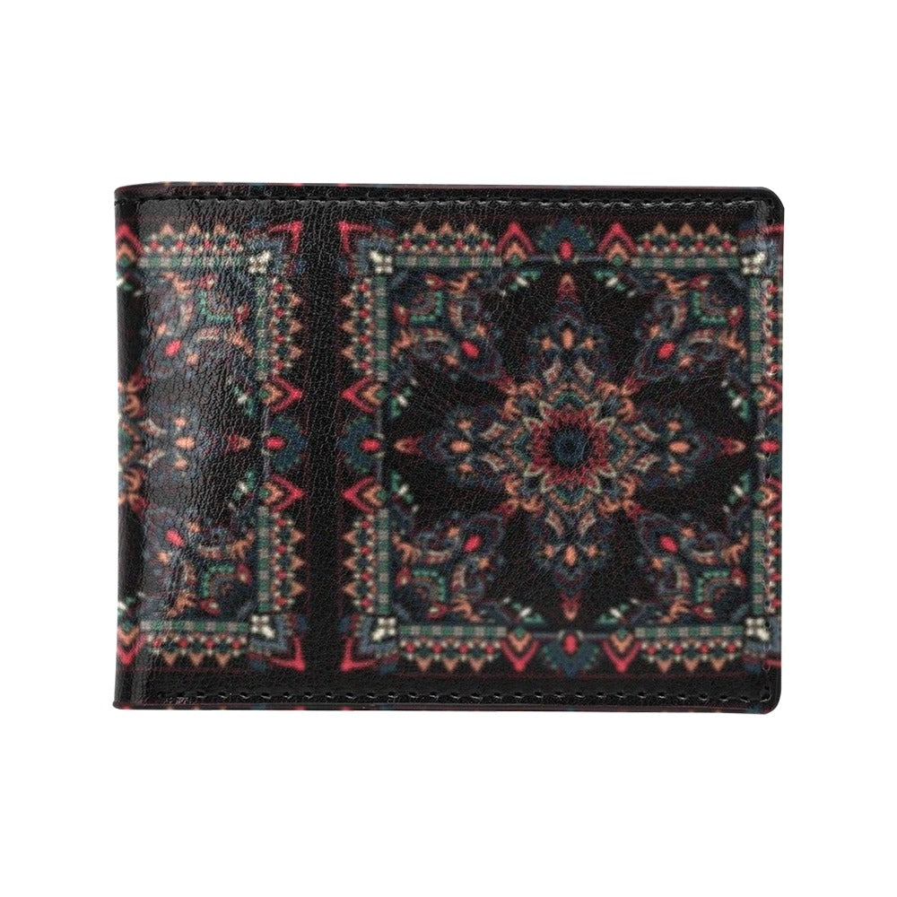 Bandana Print Design LKS307 Men's ID Card Wallet