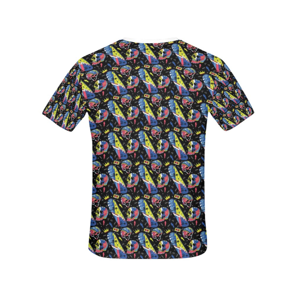 Skateboard Print Design LKS304 Women's  T-shirt