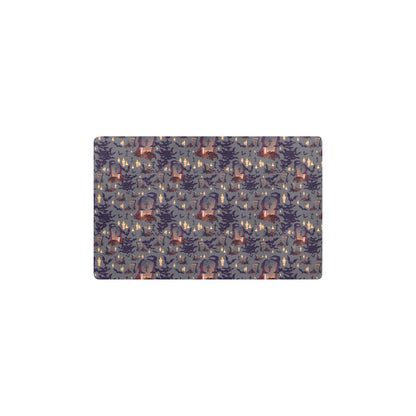 Creepy Graveyard Print Design LKS301 Kitchen Mat