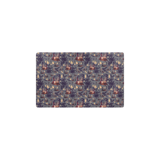 Creepy Graveyard Print Design LKS301 Kitchen Mat