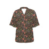 Dragonfly Pattern Print Design 02 Women's Hawaiian Shirt