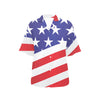 American flag Print Women's Hawaiian Shirt