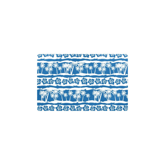 Hawaiian Themed Pattern Print Design H021 Kitchen Mat