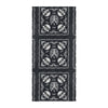 Bandana Skull Black White Print Design LKS306 Beach Towel 32" x 71"